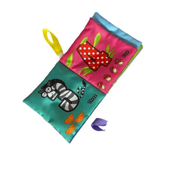 Soft Baby Books Fruit Animal Number - Picture 3 of 4